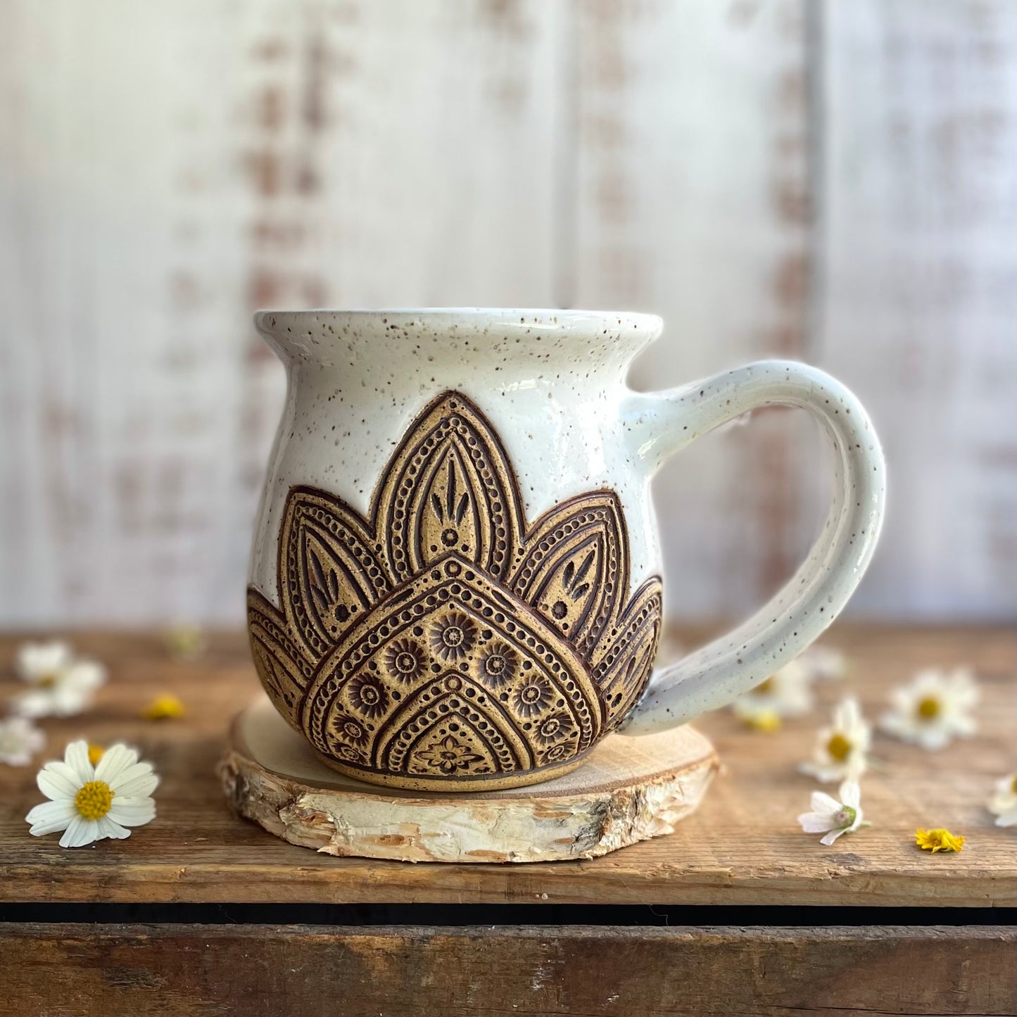 12. 19oz. Mandala Mug