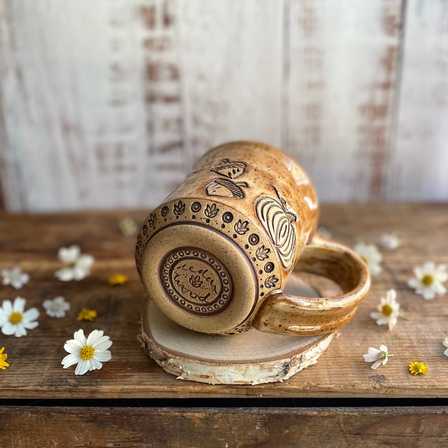 14. 16oz. Pumpkin and Acorn Mug