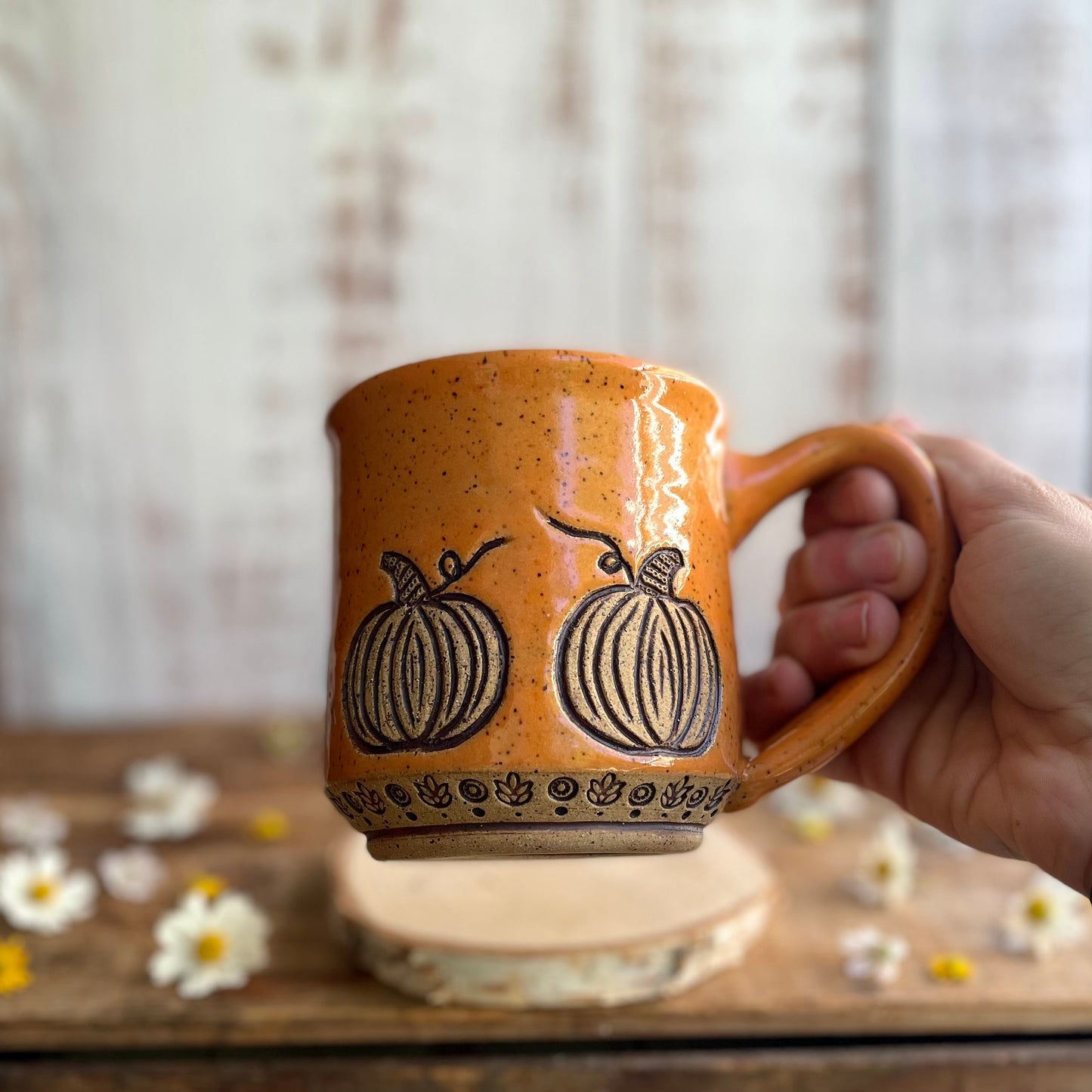 17. 16oz. Pumpkin Mug