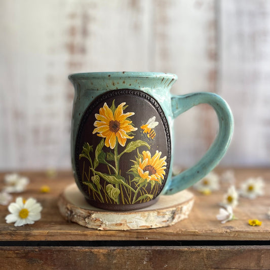 23. 17oz. Sunflower Mug