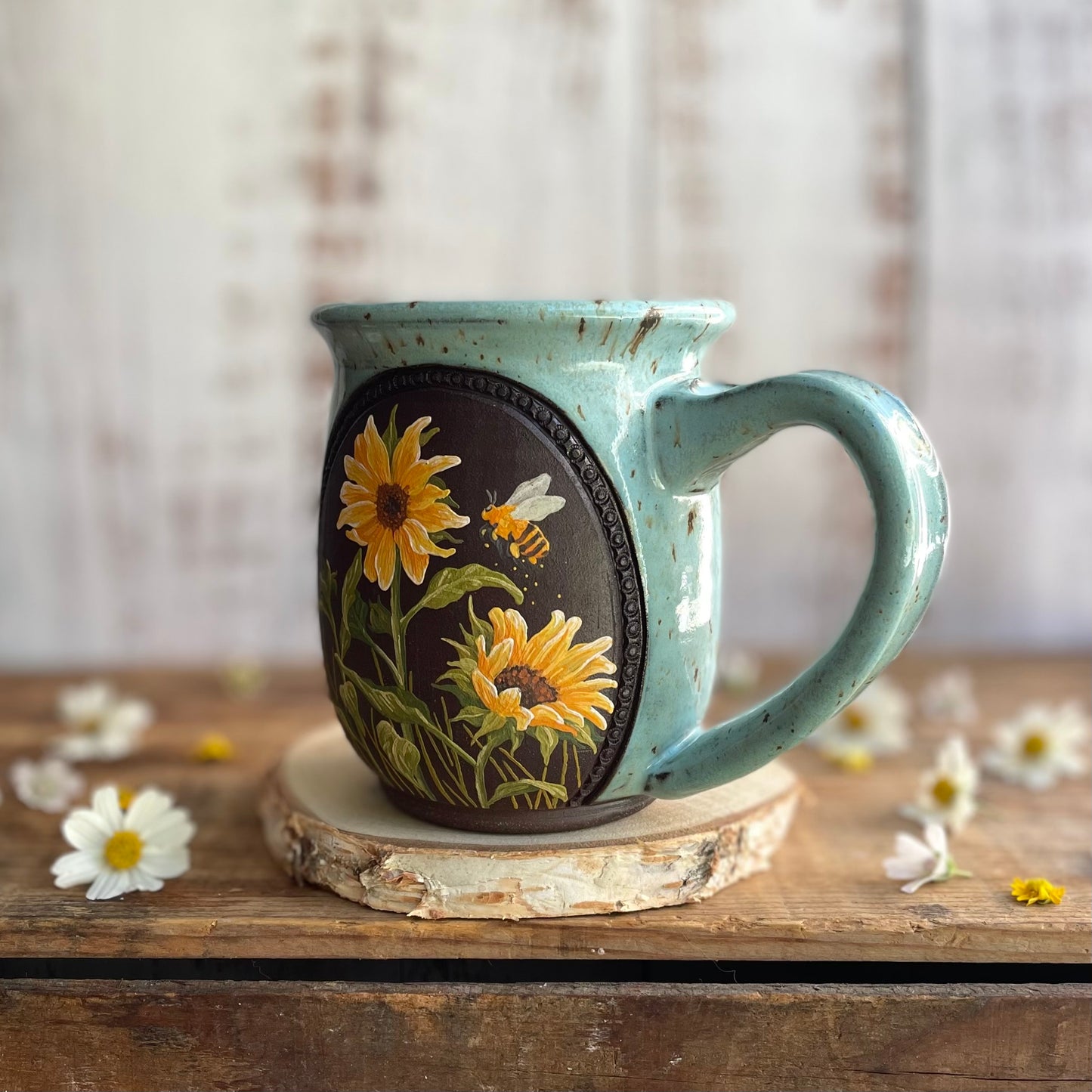 23. 17oz. Sunflower Mug