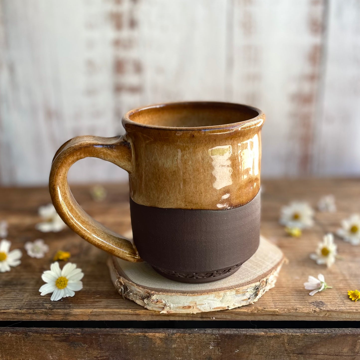 26. 16oz. Bison and Wildflower Mug