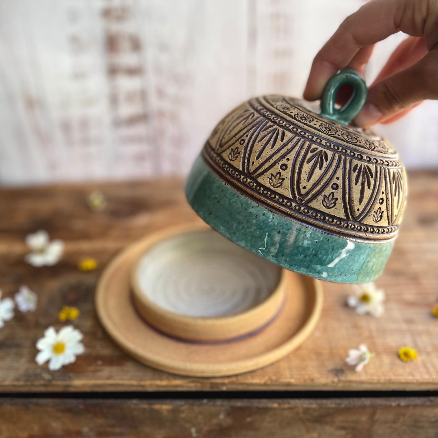 48. Mandala Butter Dish