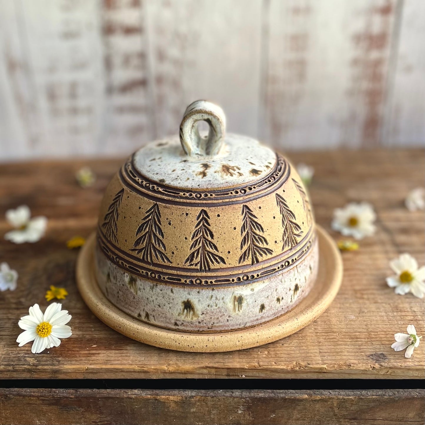 49. Forest Butter Dish