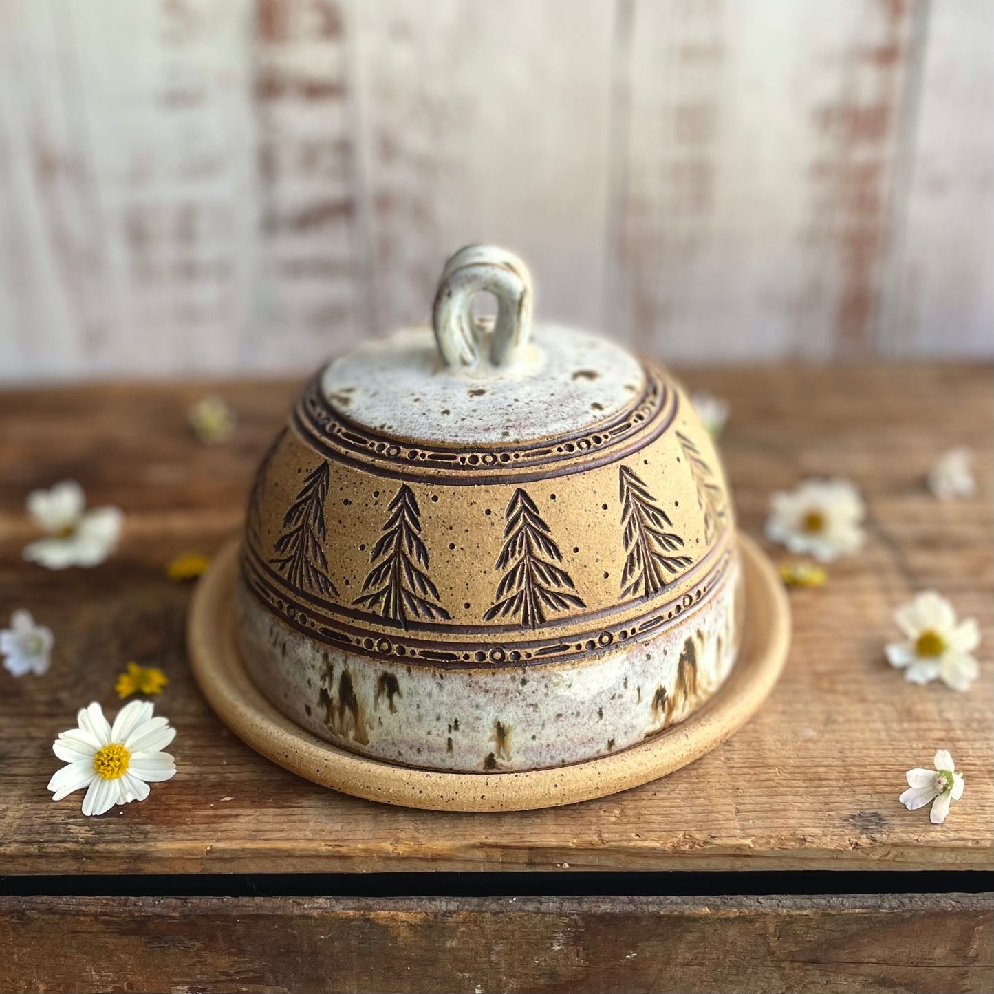 49. Forest Butter Dish